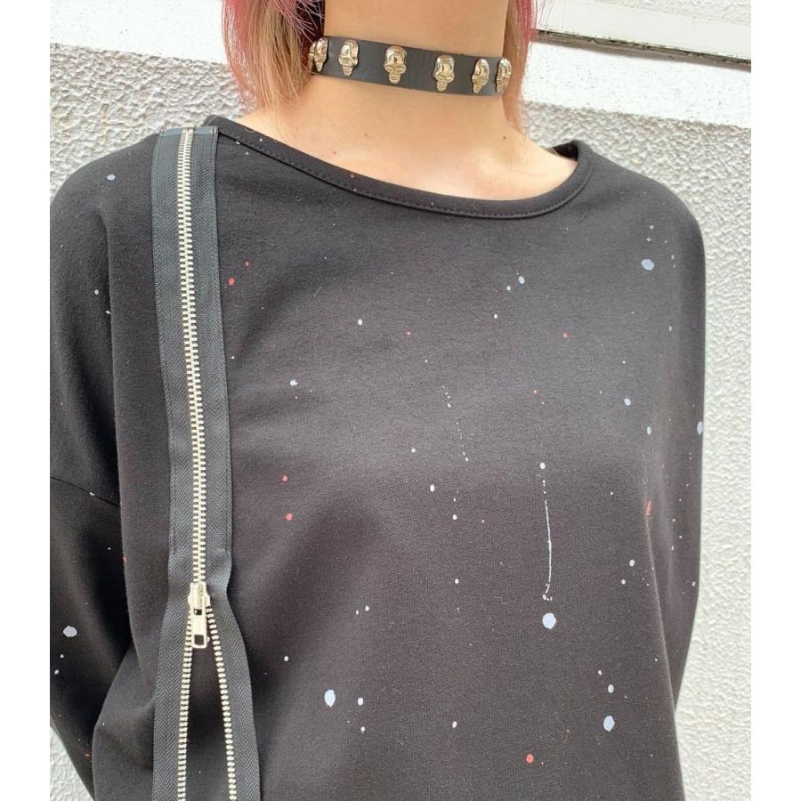 チョーカー 首輪 スタッズ 鋲 スカル ドクロ 髑髏 ブラック シルバー BANNED APPAREL バーンド アパレル スカルスタッズチョーカー | HELLCATPUNKS | 07