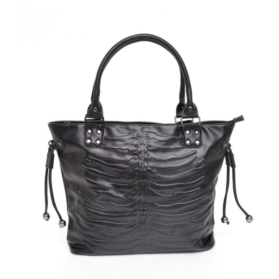 ánuans ブラック ハンドバッグ アニュアンス anuans クラスプスクエアバッグ （BLACK