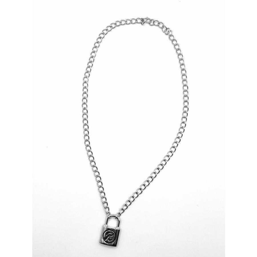 HELLCATPUNKS ネックレス 南京錠 リバーシブル シルバーブラック ユニ