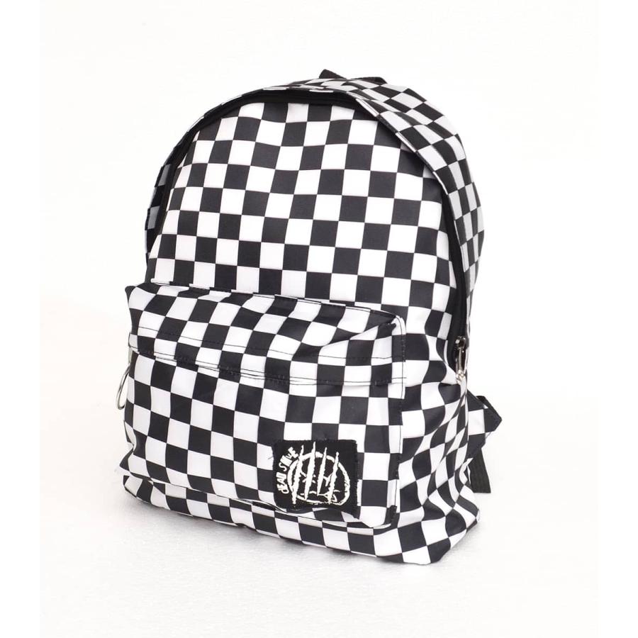 HELLCATPUNKS バックパック リュック チェック 市松 パッチ リング  