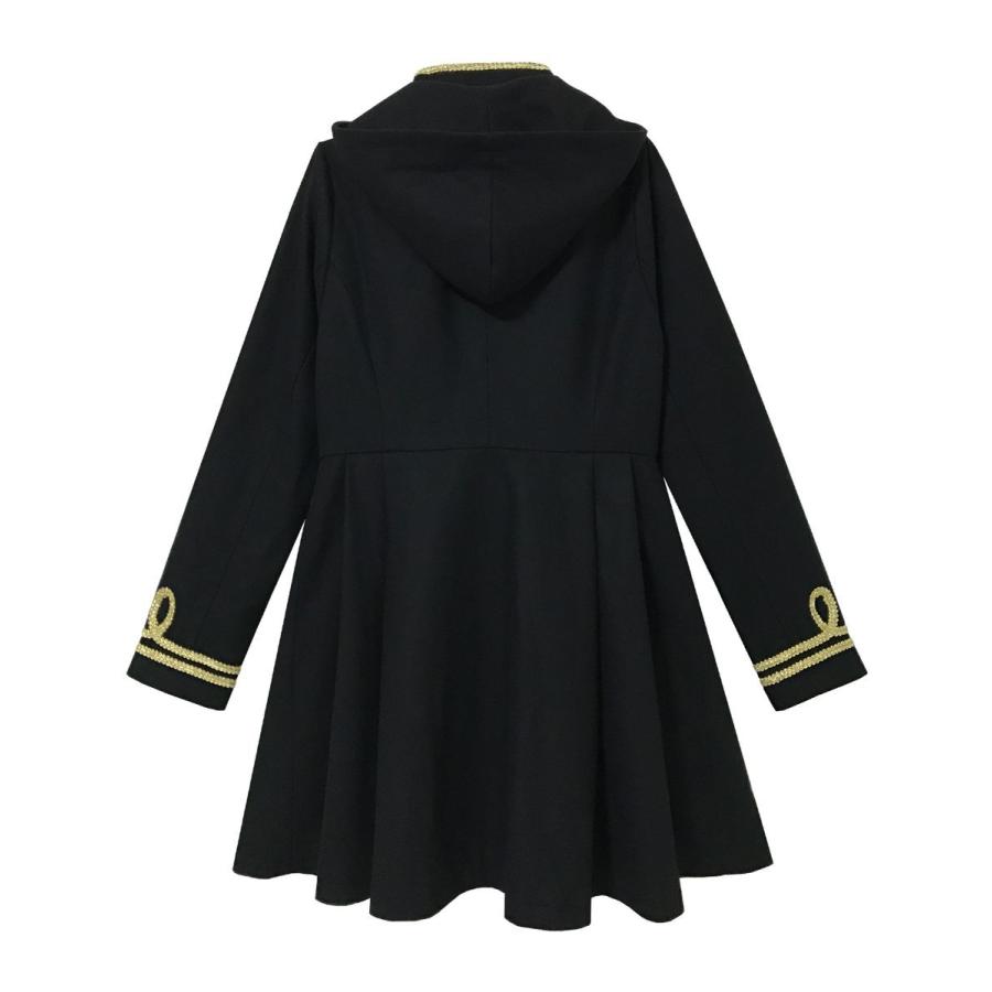 HELLCATPUNKS コート ジャケット アウター レディース ブラック