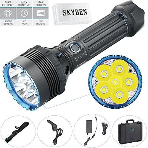 Olight X9r Marauder 最大 ルーメン 高輝度 ハイ パワー 充電式 Led懐中電灯 6 X Cree Xhp7 Surbhipansari Com