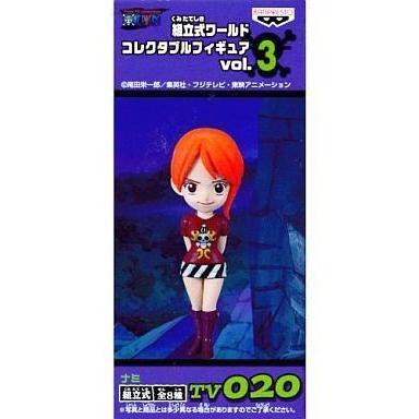 即納特典付き One Piece ワンピース ワールドコレクタブルフィギュア Vol 3 Tv0 ナミ Banpresto 高級感 Www Simon Page Com
