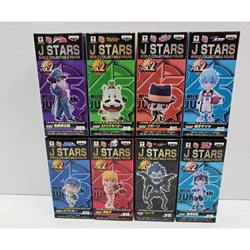 即納最大半額 J Stars ワールドコレクタブルフィギュア Vol 2 全8種セット ワーコレ バンプレスト ジョジョ 黒子のバスケ リボーン 時間指定不可 Riccardotramma Com