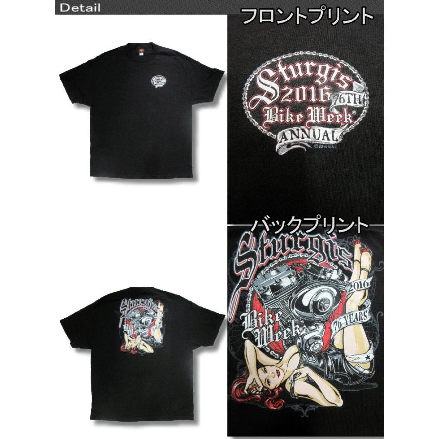 ホットレザーズ イベントT メンズ 服 半袖 Tシャツ エンジン ガール 柄 大きいサイズ ファッション スタージス /rfa007 |  | 01