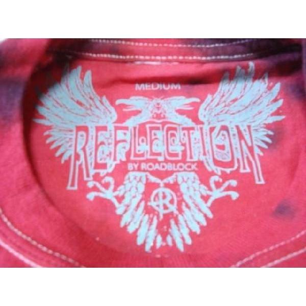 クリックポスト送料無料 廃盤 Tシャツ 半袖 メンズ ファッション 服 ドクロ スカル 赤 竜 鷲 送料無料 /rfa009 |  | 02