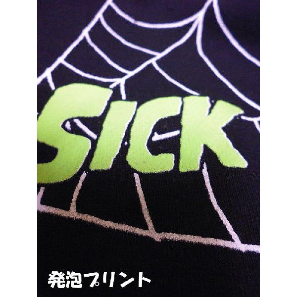 廃盤 パンク ファッション メンズ パーカー 黒 スカル柄 M相当 /rfa017 |  | 03