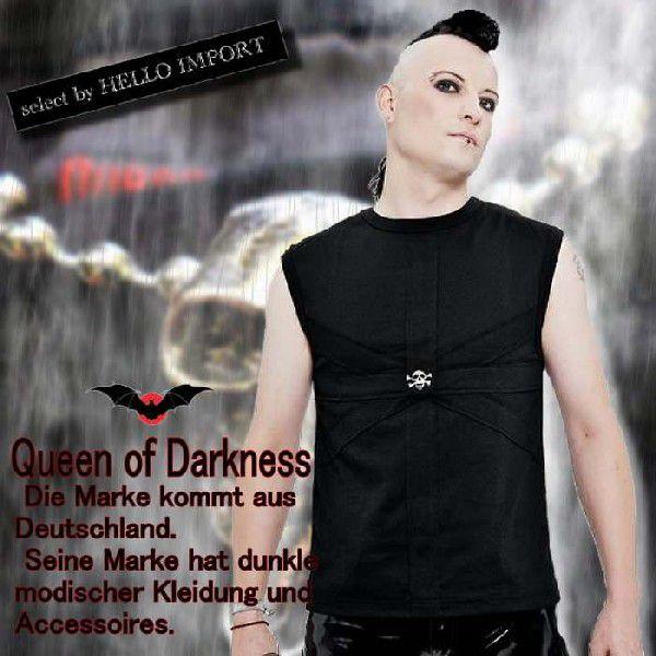 クリックポスト送料無料 ゴシック パンク ファッション ノースリーブ メンズ 服 ドクロ ユニオンジャック 黒 /rfa032 | 