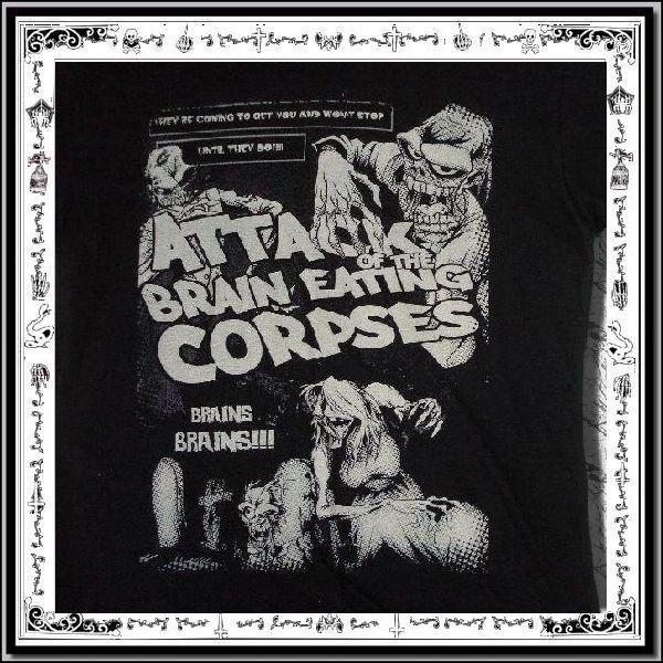 クリックポスト送料無料 廃盤 パンク ファッション 服 Tシャツ 半袖 メンズ アメコミ ゾンビ 大きいサイズ /rfa060 | 