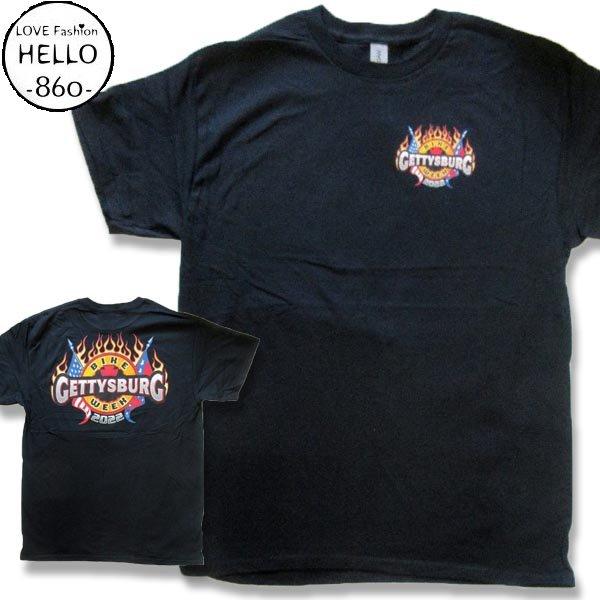 ホットレザーズ イベントT メンズ ファッション 半袖 Tシャツ ファイア フラッグ柄 大きいサイズ クリックポスト送料無料 即納/rfa072 | 