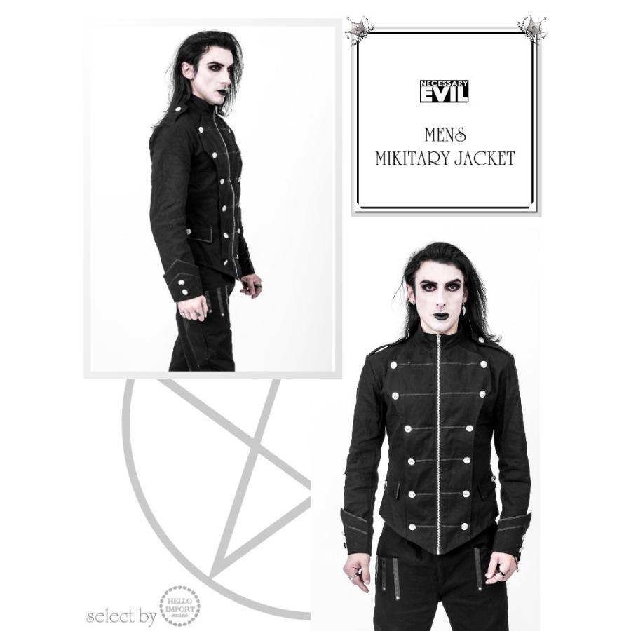 ナポレオン ジャケット ゴシック メンズ 服 黒 送料無料 再入荷x多 Rfa106 Rfa106 Hello Import 通販 Yahoo ショッピング