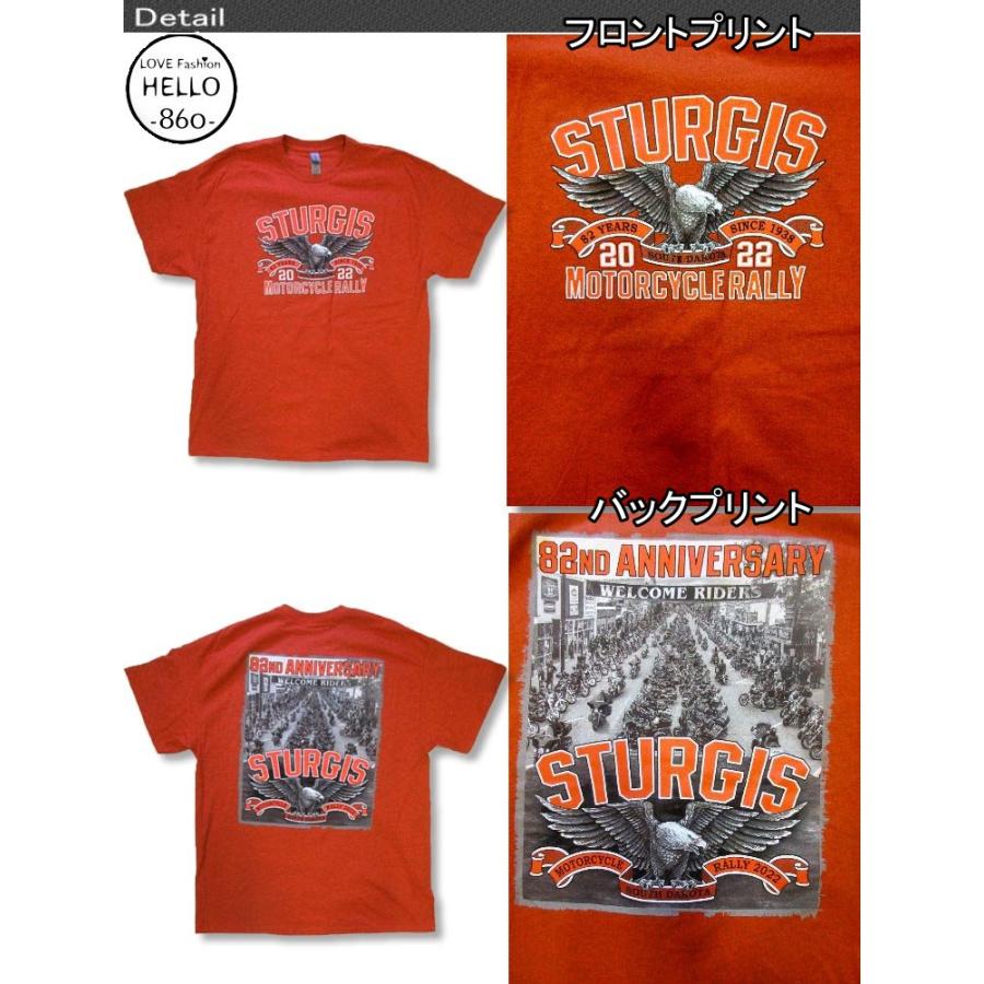 ホットレザーズ イベントT スタージス メンズ 半袖 Tシャツ 鷹 風景写真 柄 服 大きいサイズ 黒 灰 緑 橙 クリックポスト送料無料 即納 /rfa119 |  | 08