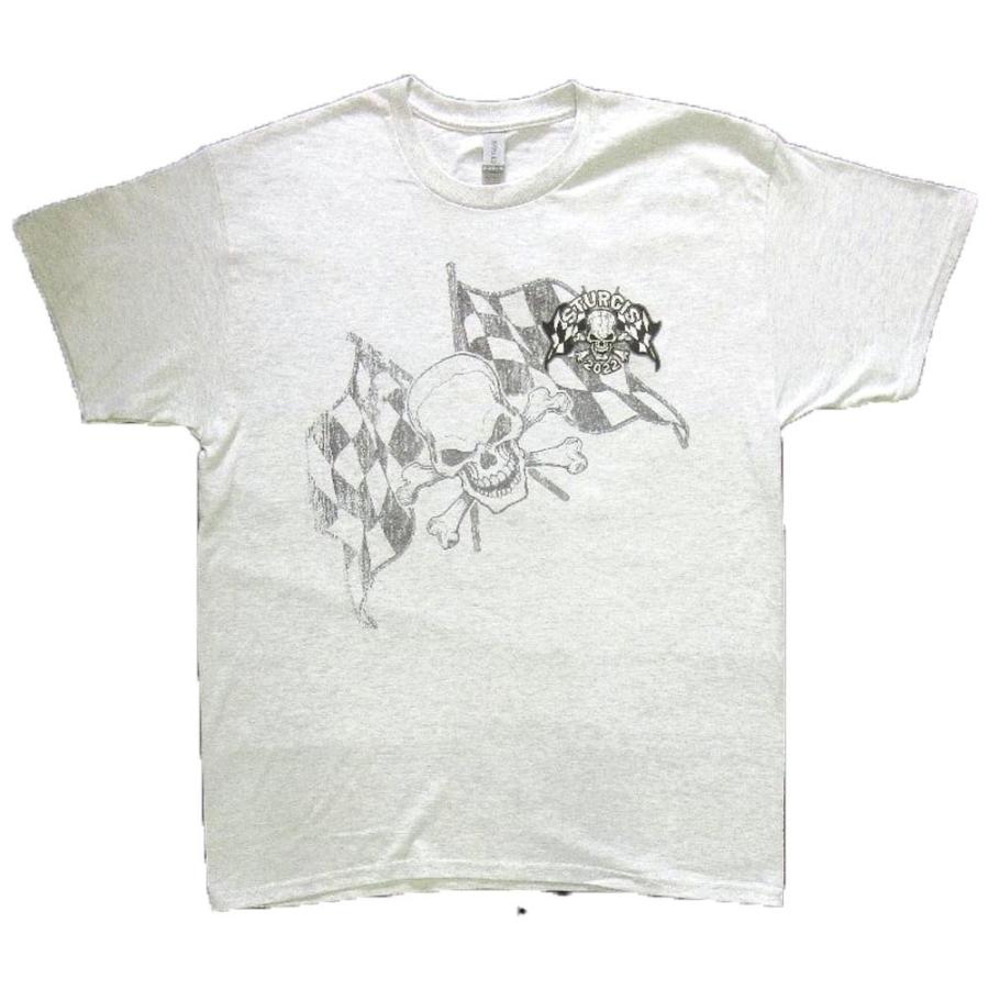 ホットレザーズ イベントT スタージス メンズ 半袖 Tシャツ スカル フラッグ 柄 服 大きいサイズ 黒 白 クリックポスト送料無料 即納 /rfa126 |  | 03