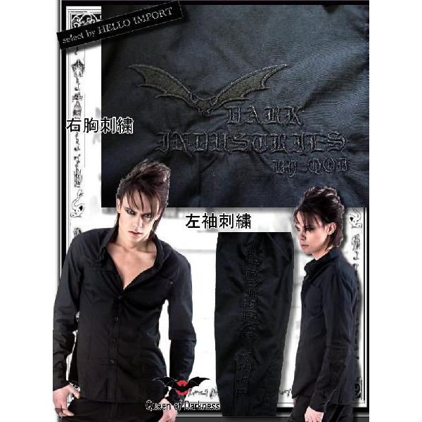 在庫処分セール アウトレット 再無 ゴシック メンズ 長袖 シャツ 蝙蝠 服 ファッション パンク 黒 送料無料 再入荷 /rfa216 |  | 01