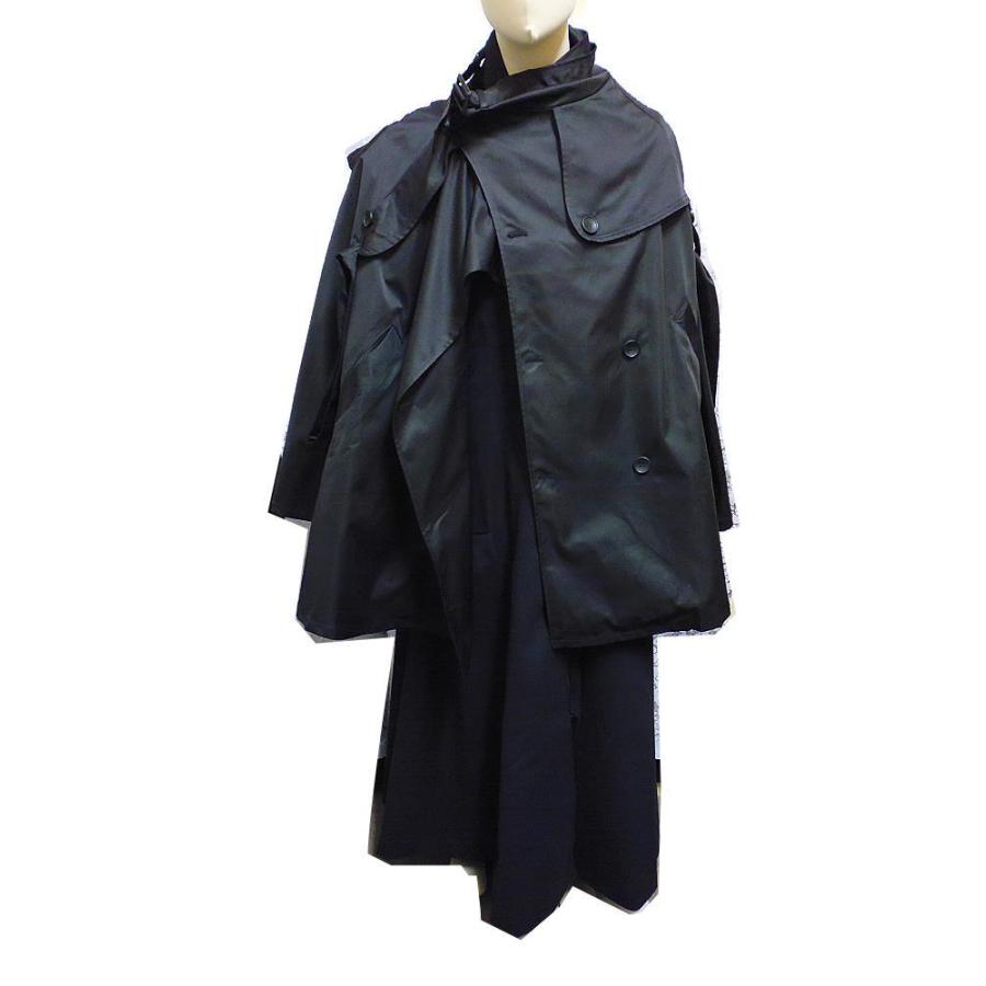 無地 マント コート メンズ 外套 ゴシック ファッション 服 黒 冬