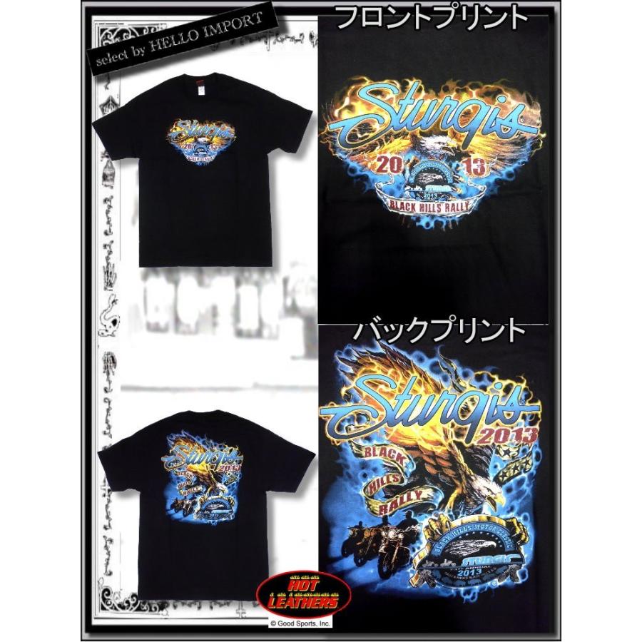 ホットレザーズ イベントT メンズ 服 半袖 Tシャツ 炎鷹 ブルーフレームバード 柄 大きいサイズ スタージス 黒 灰 白 赤 クリックポスト送料無料 即納/rfa228 |  | 02