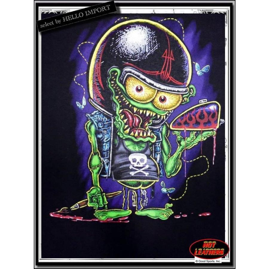 クリックポスト送料無料 メンズ ファッション 半袖 Tシャツ 緑色のモンスター 大きいサイズ / rfa242 |  | 01