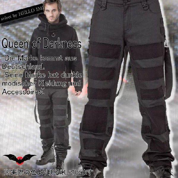 再無 生産終了 ゴシック メンズ ブラック ロング パンツ ファッション 黒 送料無料 /rfb032 | 