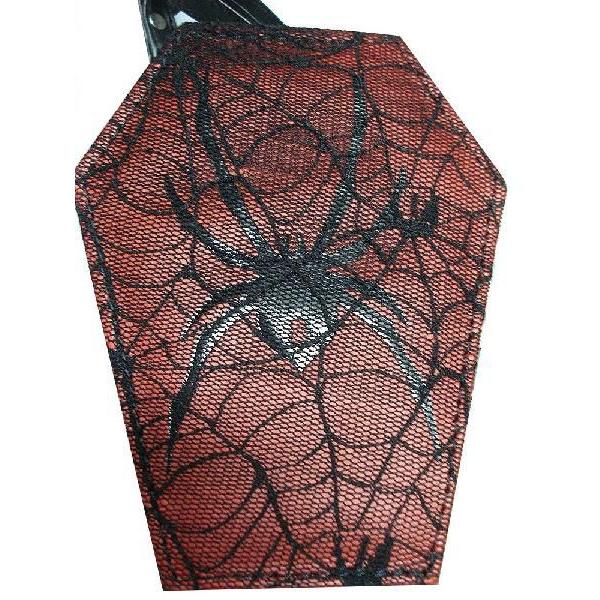 ゴシック ポーチ コフィン型 蜘蛛の巣 小物入れ レディース メンズ 再