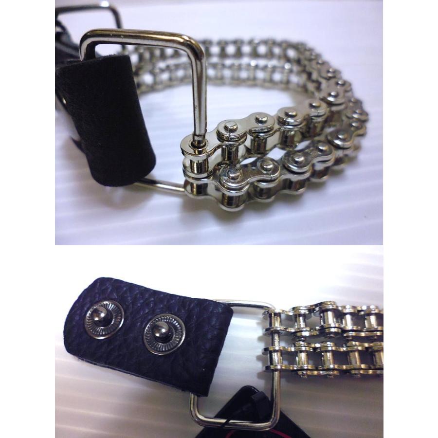 アクセサリー バイク チェーン ブレスレット 2連 アメリカ USA