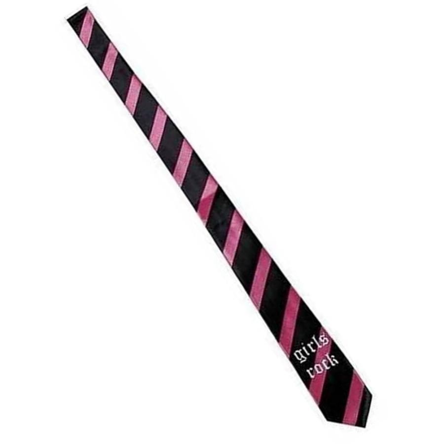 ネクタイ メンズ レディース パンクタイ ストライプ 柄 GIRLS ROCK