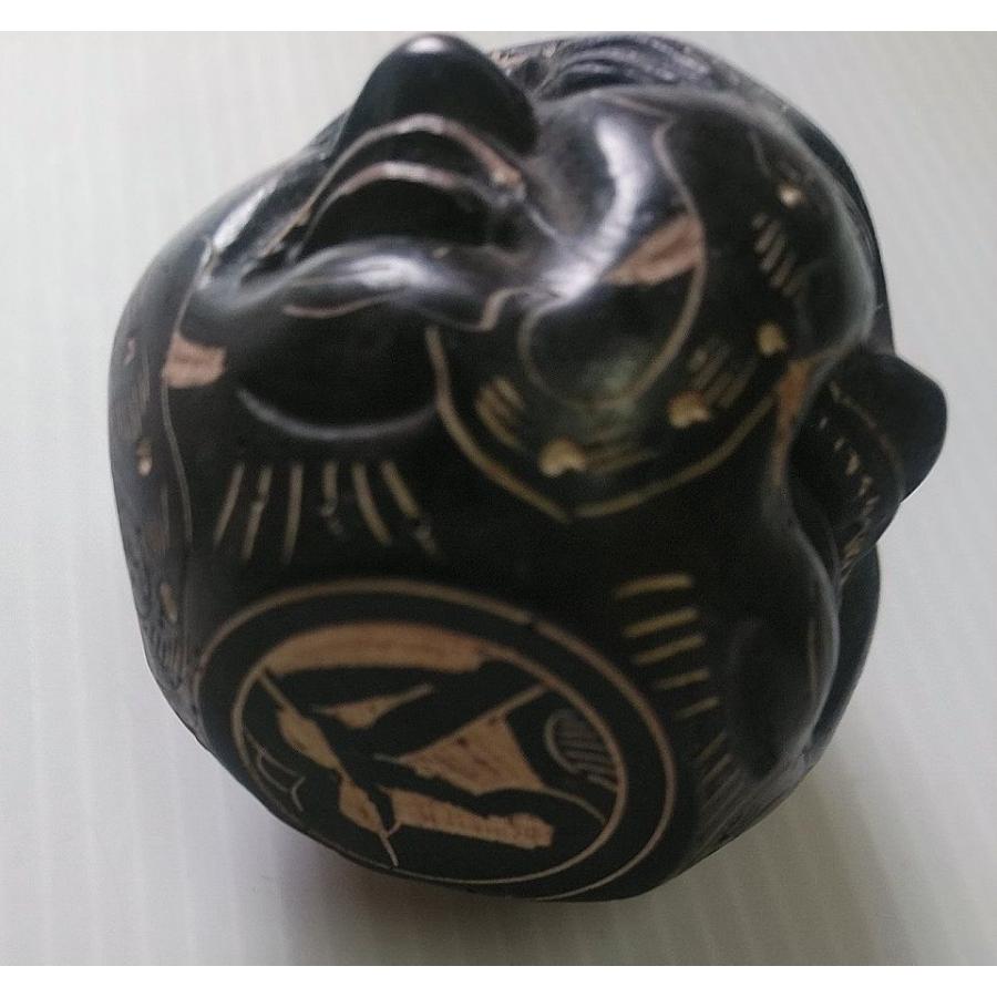 ネパール 喜怒哀楽の4面仏頭 インテリア アジアン 雑貨 置物 風水 仏像