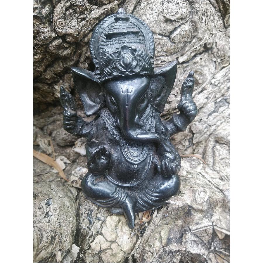 ネパール ガネーシャ顔 置物 インテリア アジアン 雑貨 オブジェ