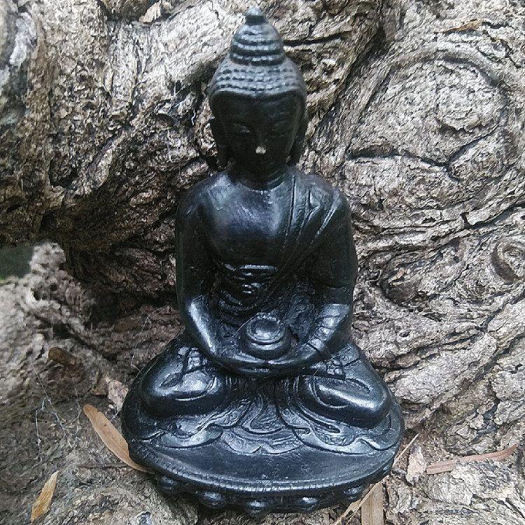 訳あり ネパール 阿弥陀如来 置物 インテリア アジアン 雑貨 オブジェ 