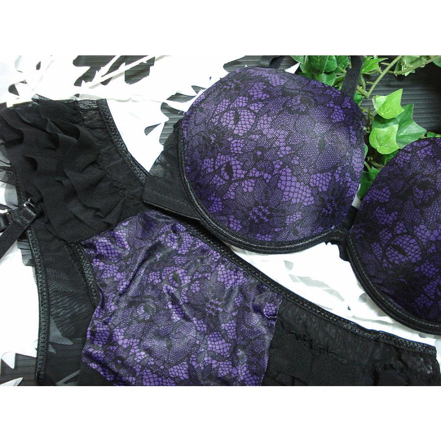インポート ランジェリー ブラジャー＆ショーツセット レース柄 大きいサイズ 下着 エロい USA直輸入/wob008 |  | 05
