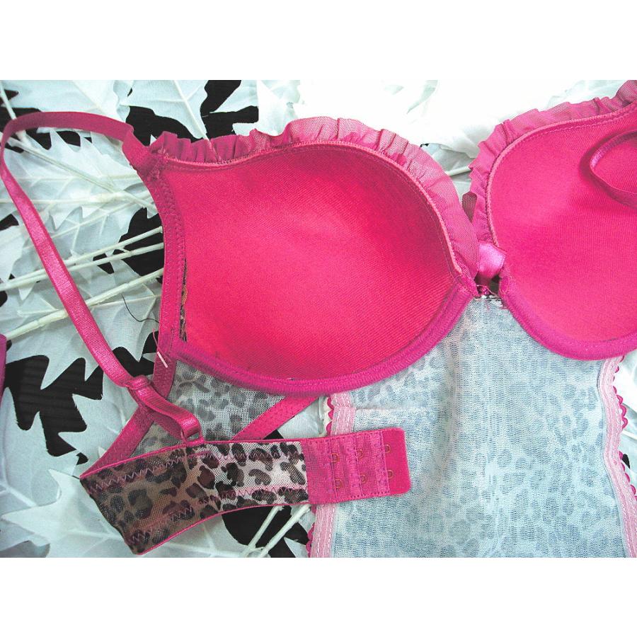 USAインポート ランジェリー エプロン型ベビードール Tバックショーツ セット レオパード柄/wob013 |  | 08