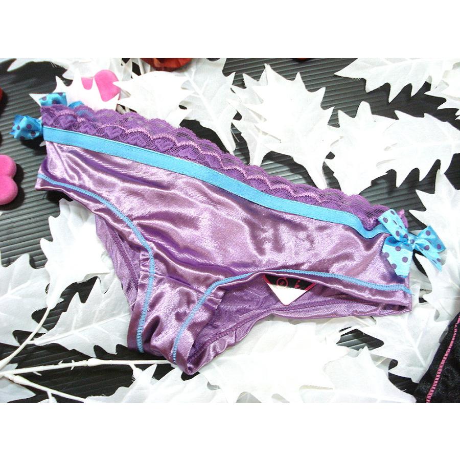 USAインポート ランジェリー ショーツのみ ハート型シースルー レディース サテン デート下着 パンツ /wob030 |  | 17