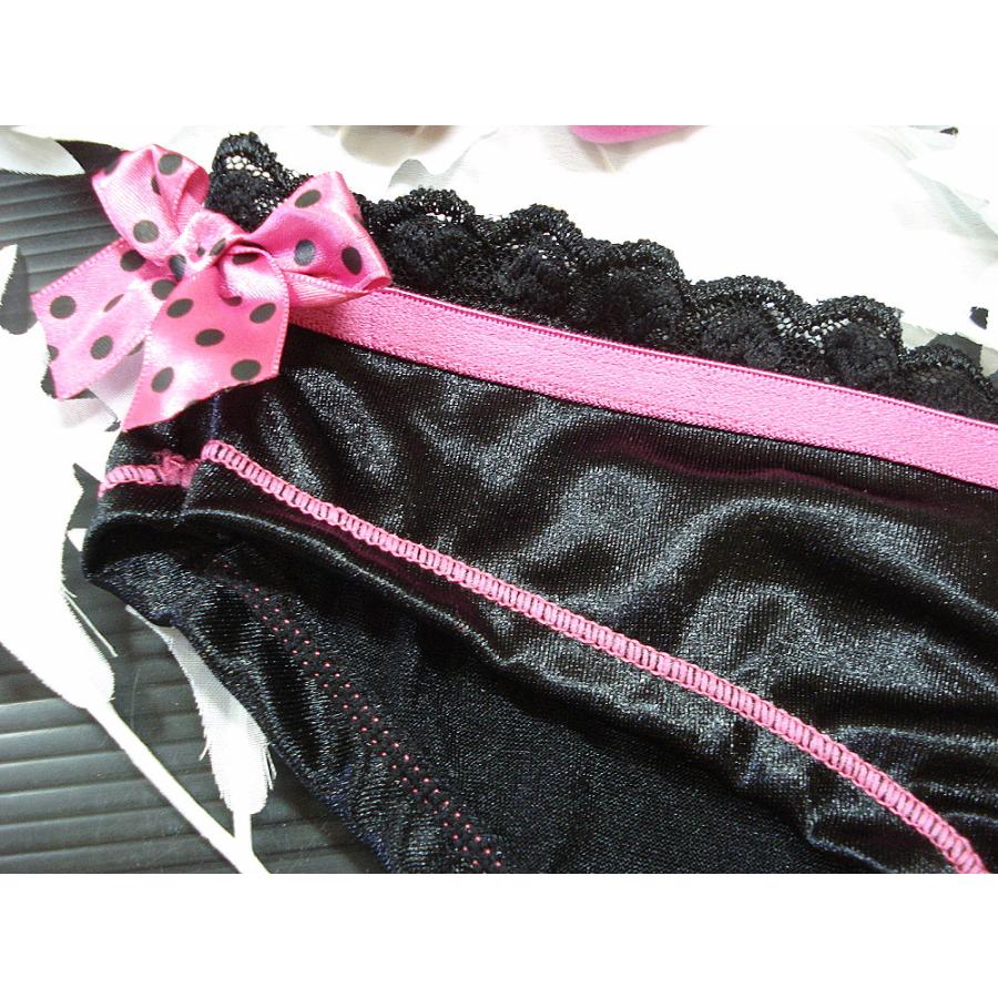 USAインポート ランジェリー ショーツのみ ハート型シースルー レディース サテン デート下着 パンツ /wob030 |  | 05