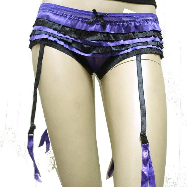 セール USAインポート ランジェリー ガーター付ローライズショーツ レディース セクシー下着 女性 ショーツのみ /wob031 | 