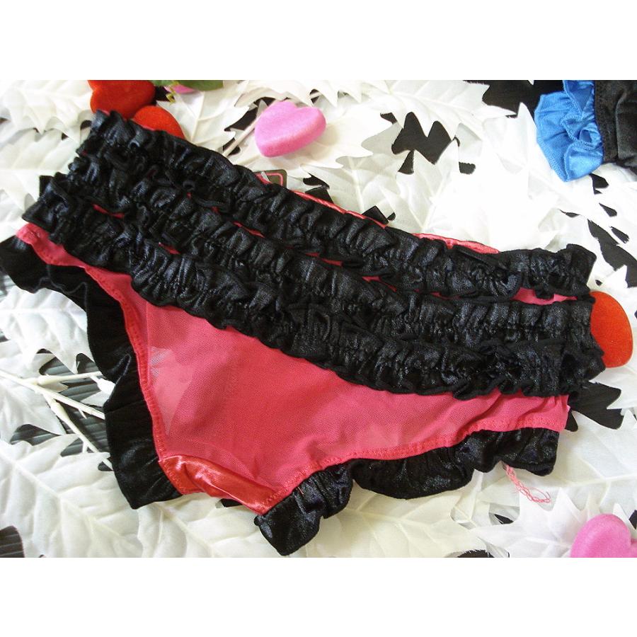 セール インポート ランジェリー フリル ティアード ショーツのみ 女性 下着 レディース デート下着/wob033 |  | 11