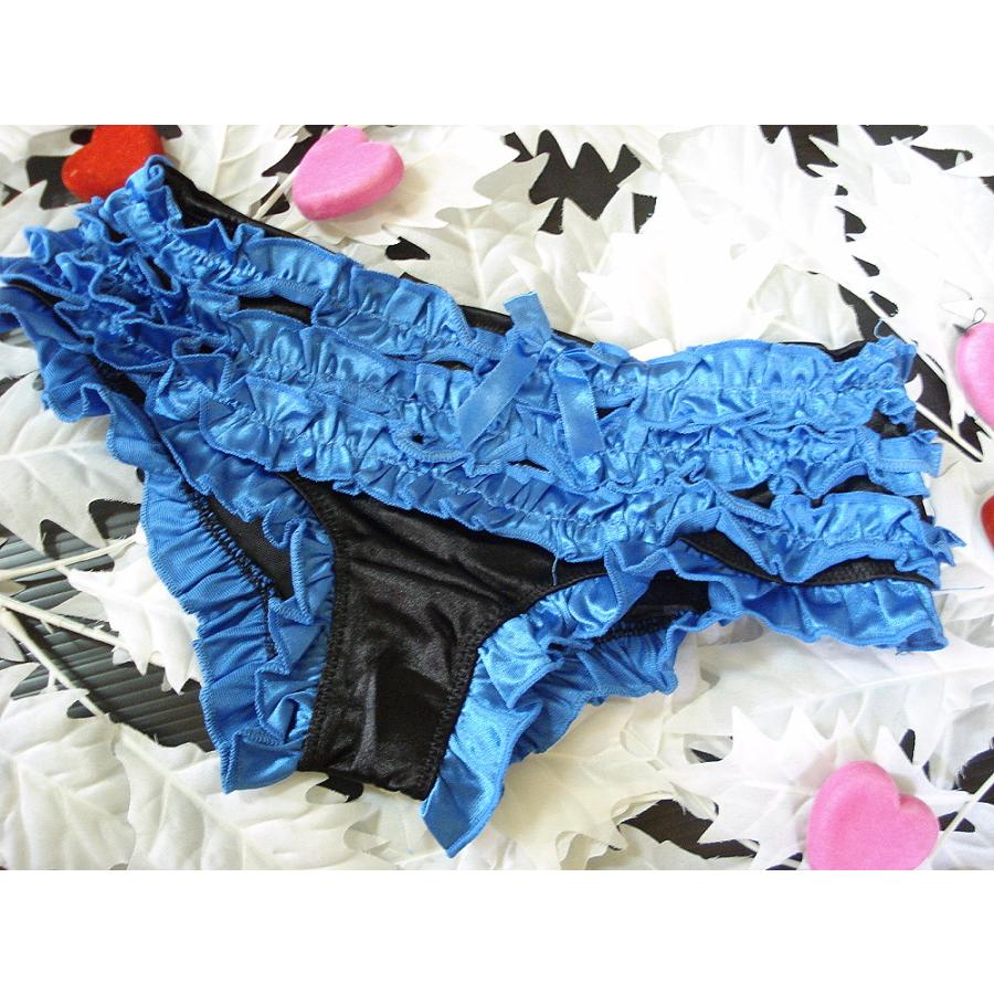 セール インポート ランジェリー フリル ティアード ショーツのみ 女性 下着 レディース デート下着/wob033 |  | 04