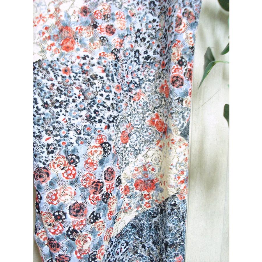 ラストSサイズ 値下げ 小花柄 メッシュ  レギンス  レディース ファション 服 セール ボトム/woj030 |  | 10