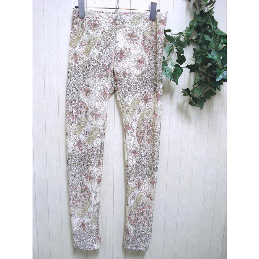 ラストSサイズ 値下げ 小花柄 メッシュ  レギンス  レディース ファション 服 セール ボトム/woj030 |  | 13
