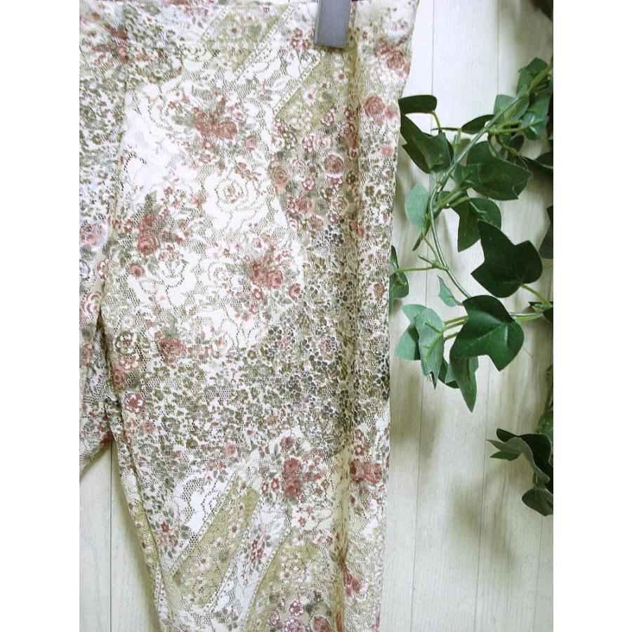 ラストSサイズ 値下げ 小花柄 メッシュ  レギンス  レディース ファション 服 セール ボトム/woj030 |  | 14
