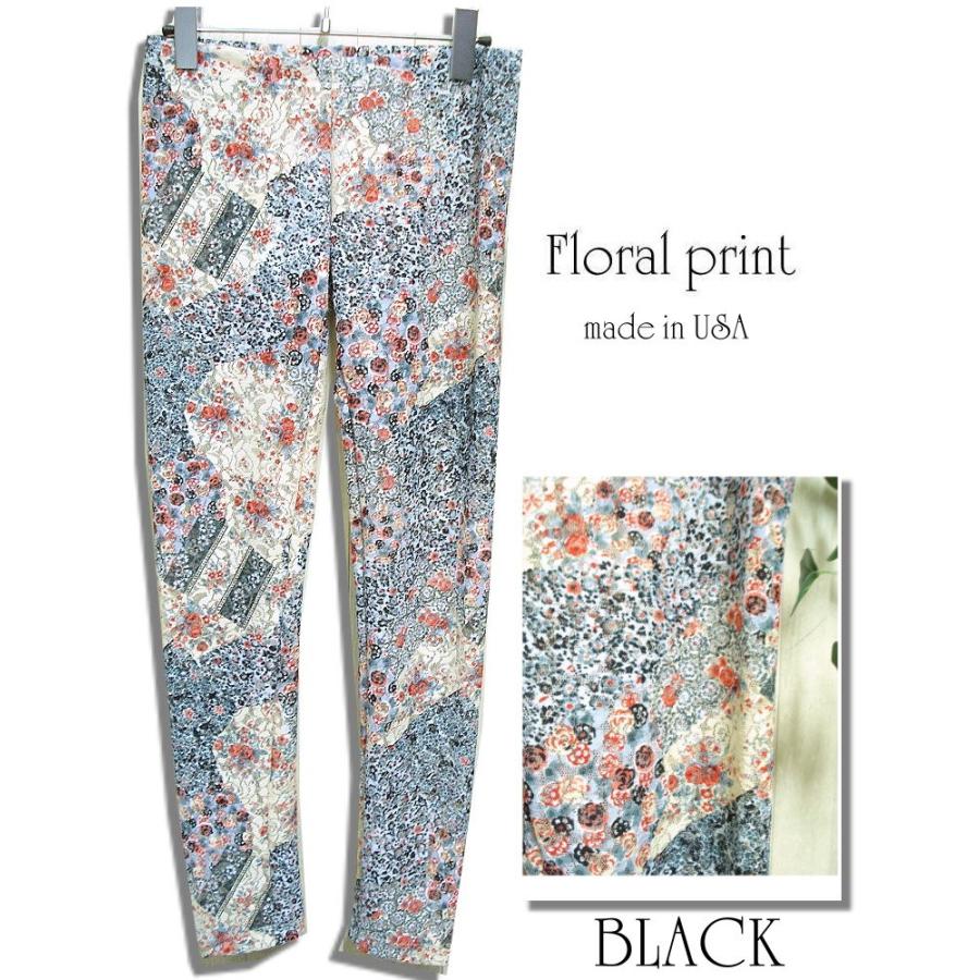 ラストSサイズ 値下げ 小花柄 メッシュ  レギンス  レディース ファション 服 セール ボトム/woj030 |  | 02