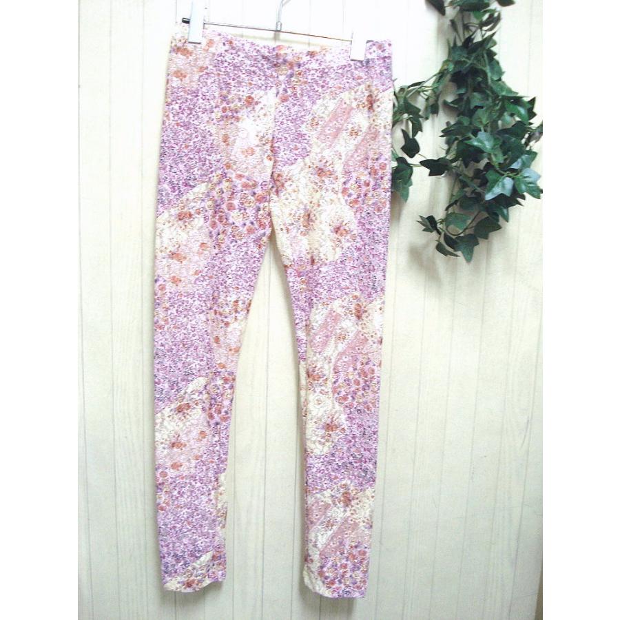 ラストSサイズ 値下げ 小花柄 メッシュ  レギンス  レディース ファション 服 セール ボトム/woj030 |  | 05
