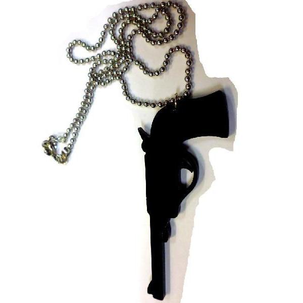 パンク ネックレス メンズ レディース 銃 ピストル型 クリックポスト送料無料/ won037 |  | 02