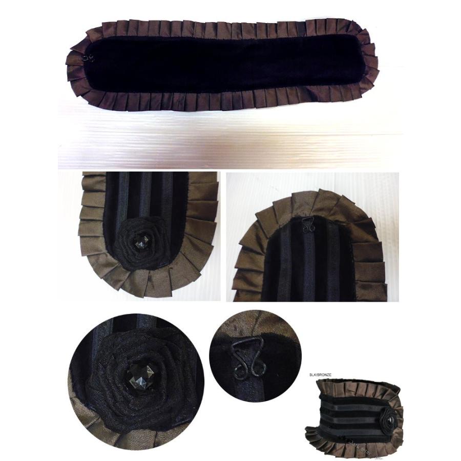 貴婦人ゴシック 薔薇とレースの太いチョーカー レディース ファッション ベロア /won053 |  | 04