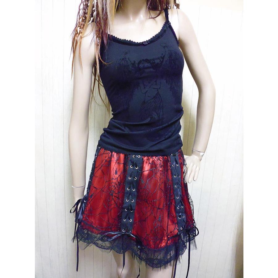 パンク ロック スカート 服 ファッション レディース ゴスパン