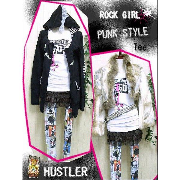 廃盤 半袖 Tシャツ レディース インポート 服 パンク ロゴ文字 入手困難 レアアイテム/wot005 |  | 02