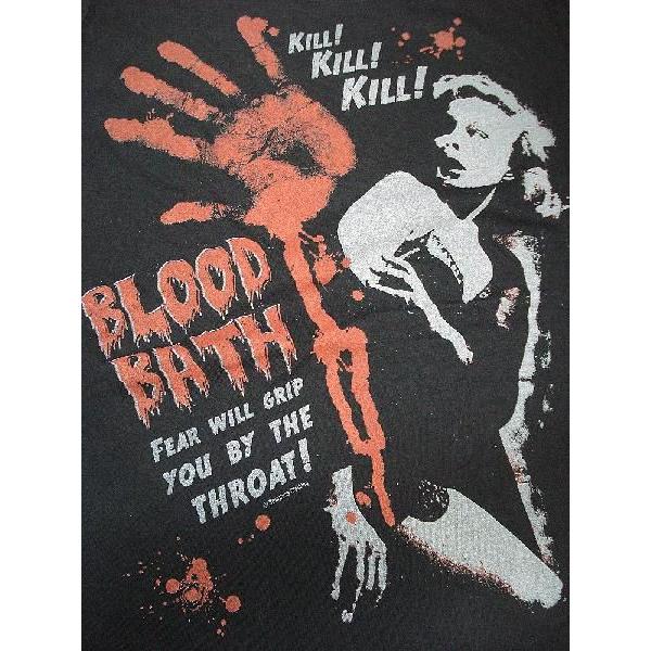 セール品 ホラーパンク ファッション 服 Tシャツ 半袖 B級ホラー映画柄 