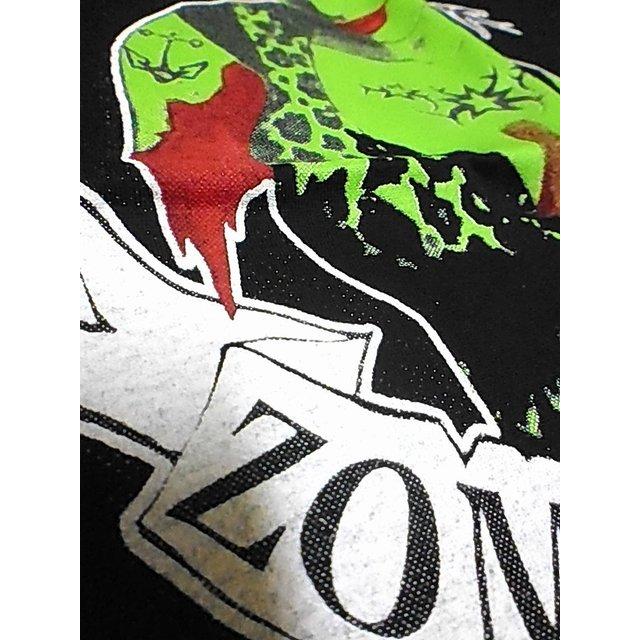 激レア最初期PEACENOWゾンビ袖ダメージ加工ガーゼカットソー/限定品 廃盤 ゾンビ柄ロング丈Tシャツ tee パンク 服 ファッション レディース