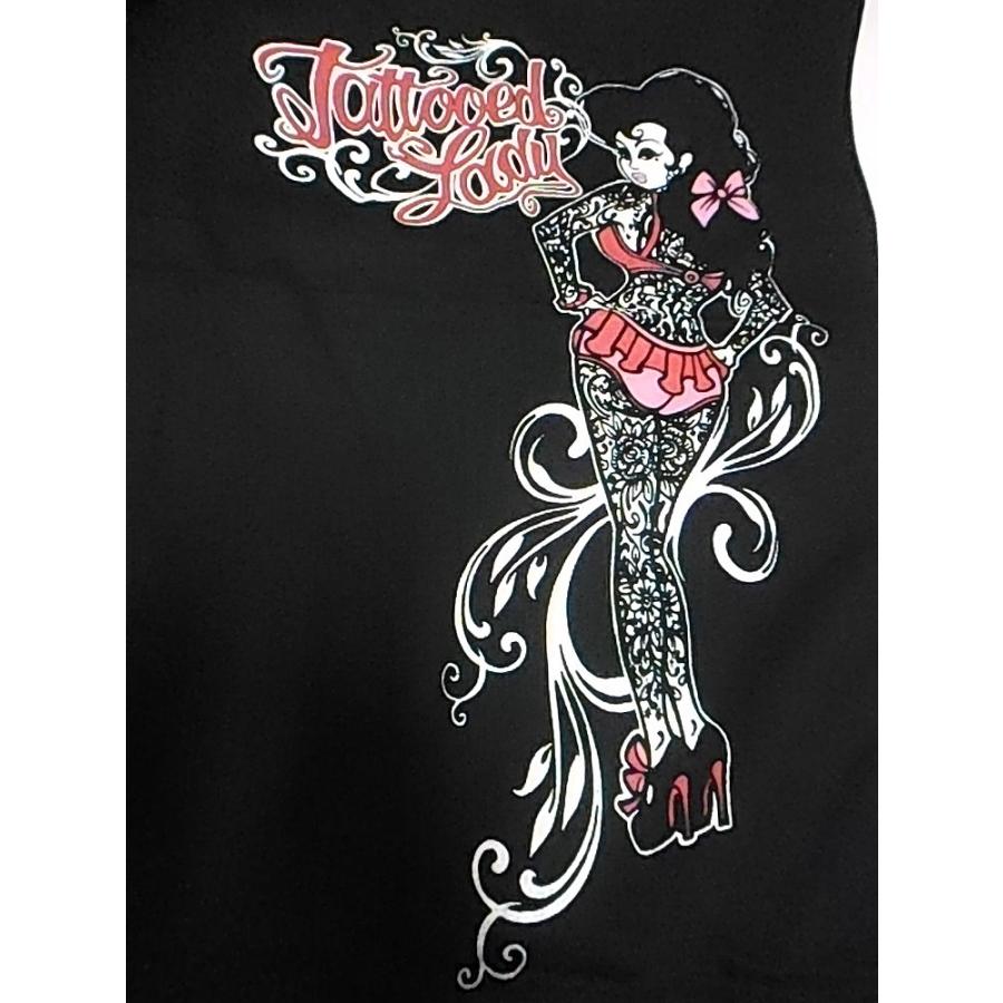 廃盤 パンク 服 ファッション レディース 丈長いTシャツ ロング丈