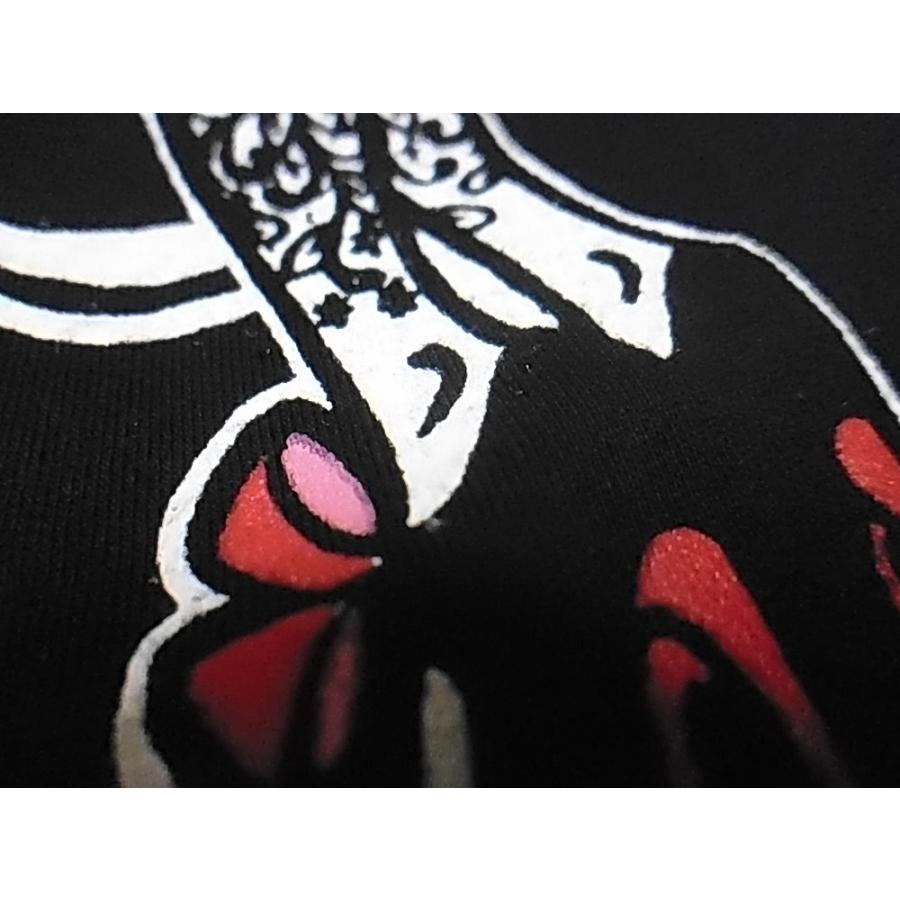 廃盤 パンク 服 ファッション レディース 丈長いTシャツ ロング丈
