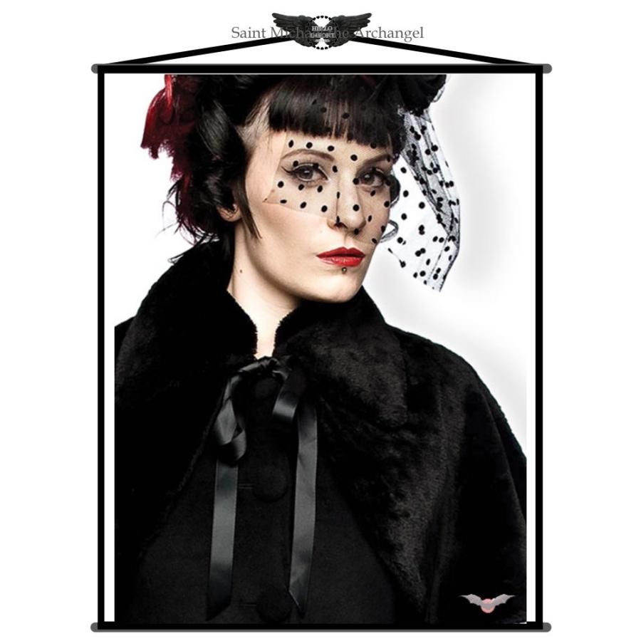 ゴスロリ 白 ケープコート ロリィタケープ レース ホワイト スウィート レース 合成繊維