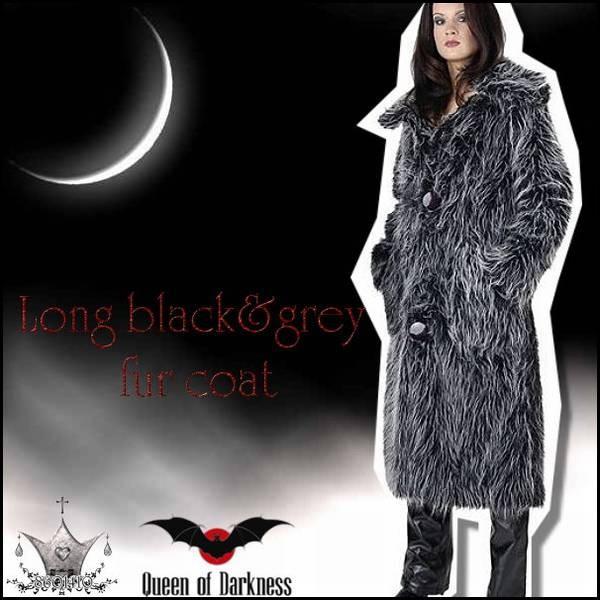 レディースファッション 誠実 ゴージャスロックスター フェイクファー ロングコート レディース ゴシック ファッション 服 送料無料 再入荷 Wot178 Imc6i6mati Www Wrestlesquare Com